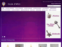Tablet Screenshot of olga-jewelshop.nl